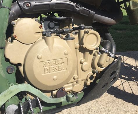 DIESEL* MILITARY KAWASAKI KLR 650 M1030M1 DIESEL/JP8, Army, motorbike, USMC - £12500. . M1030m1 engine for sale